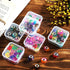 SATINIOR 24 Packs Small Clear Plastic Beads Storage Containers Box with Hinged Lid for Storage of Small Items, Crafts, Jewelry, Hardware (1.7 x 1....